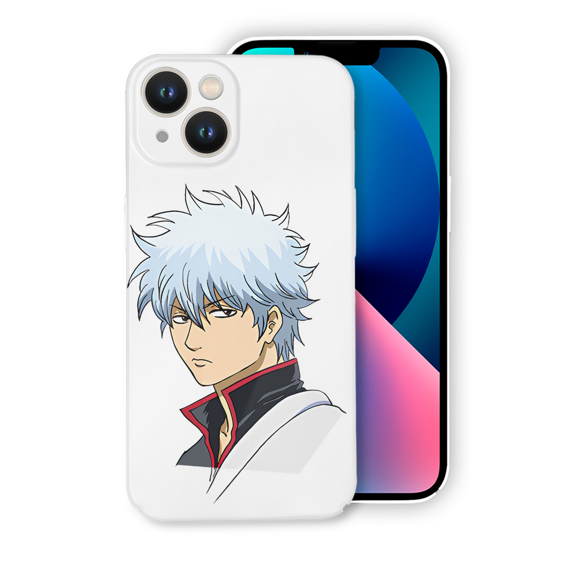（画像用） ぎんたま 坂田銀時（さかたぎんとき） 神楽 志村新八（しむら しんぱち） GINTAMA Sakata Gintoki Kagura Shimura Shinpachi 【iPhone 14シリーズ対応】ハードケース